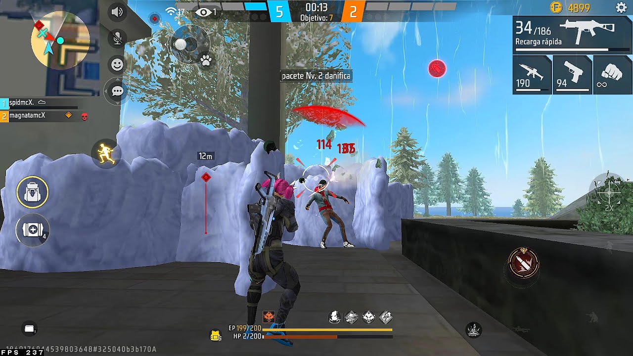 HIGHLIGHTS EM 2x2 APOSTADO! ❤️ 1920x1080 😏👑 Highlights PC Fraco Free Fire 4v4 (MSI 240 FREEFIRE 4x4)