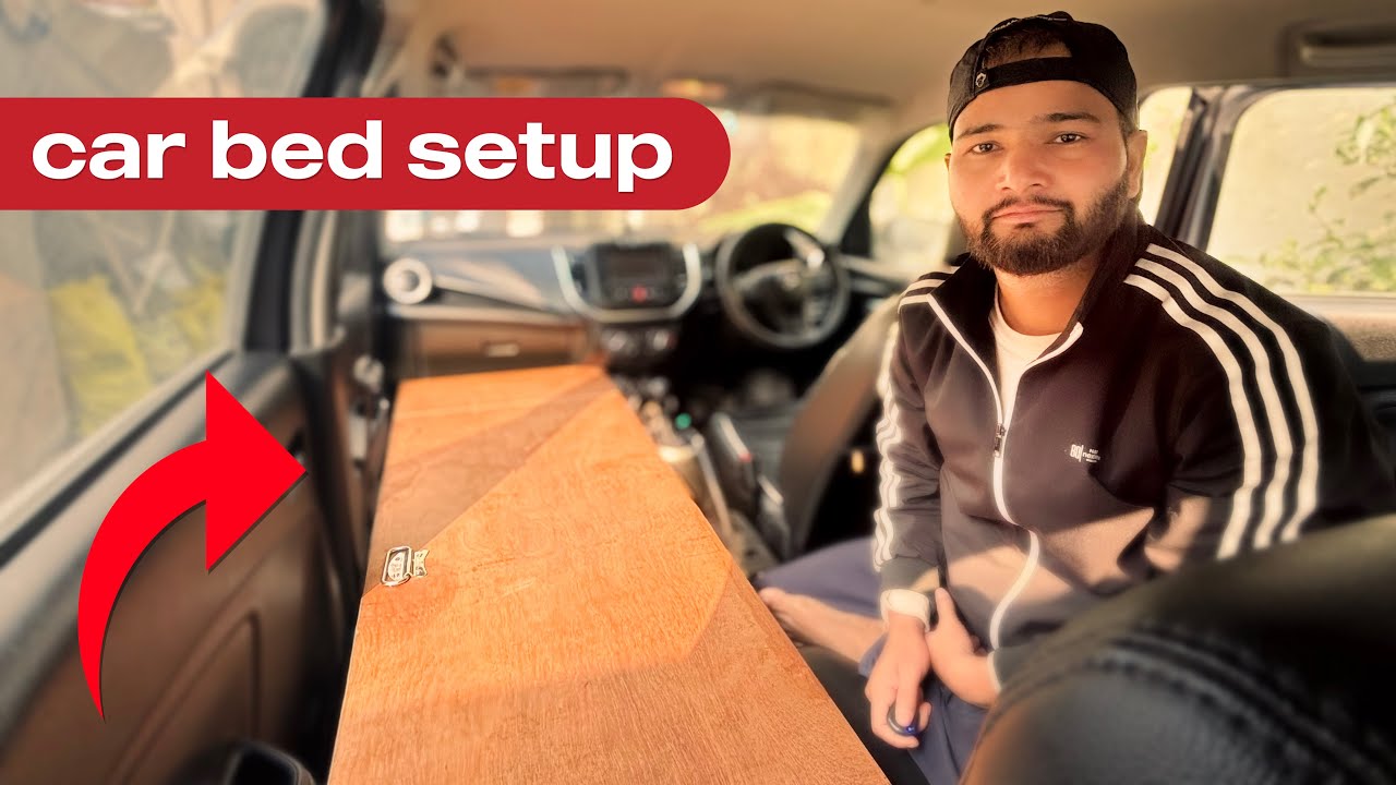 How to Build a Bed in Your Car for Living | DIY Car Camping Setup