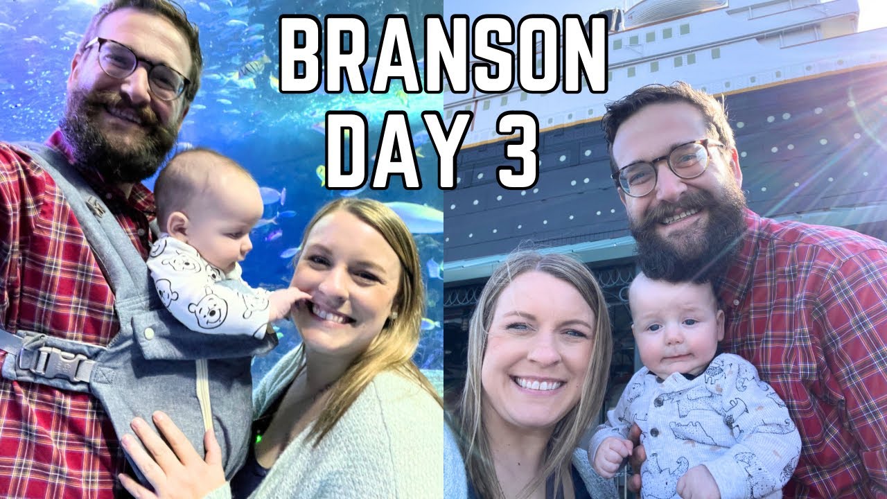 Branson Day 3 | Titanic Museum, Disney Outlet, Aquarium, and Dean Z!