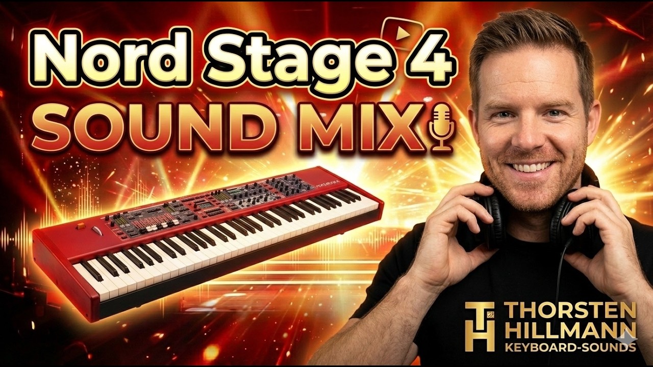 Nord Stage 4 Coversounds – 12 Songs aus den 80ern, 90ern & 2000ern | Selbst programmierte Presets