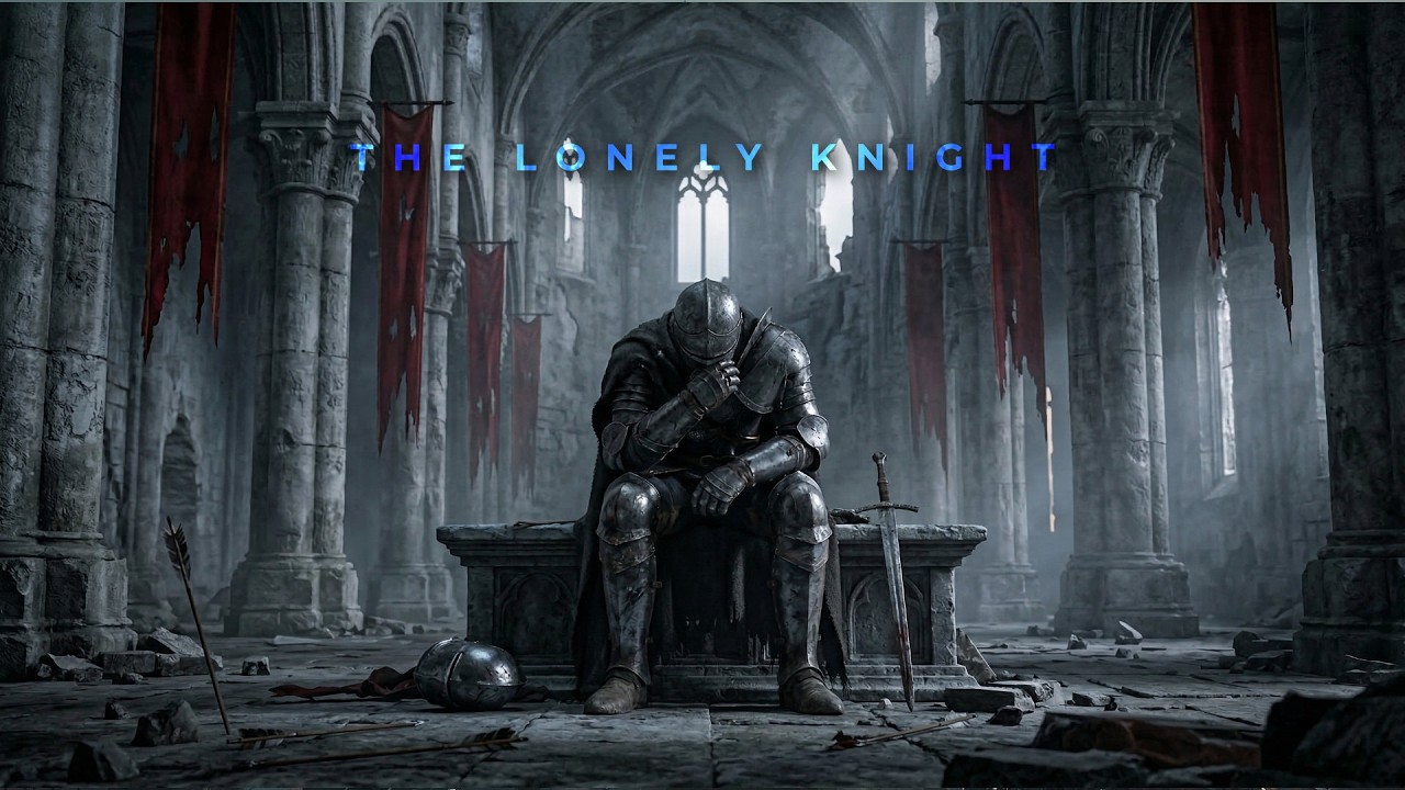 Lonely Knight in the Ruins – Emotional Cinematic Ambient for Healing and Reflection