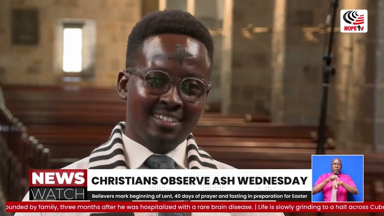 Believers mark beginning of Lent, 40 days of prayer and fasting in preparation for Easter