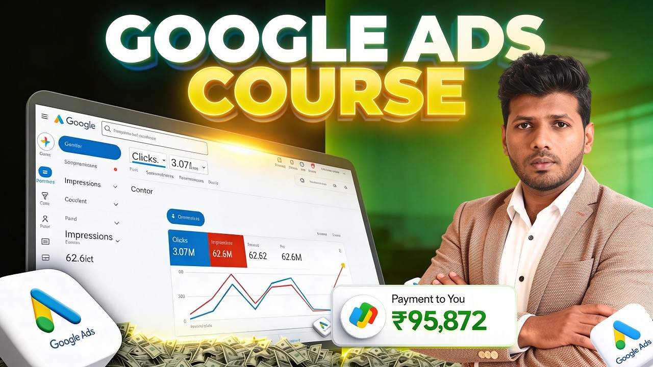 Complete Google Ads Course 2026 | Google Ads Tutorial in Tamil (Beginners Guide)