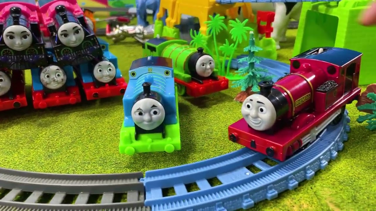 Thomas & Friends Berpetualang di Diorama Kereta Mainan