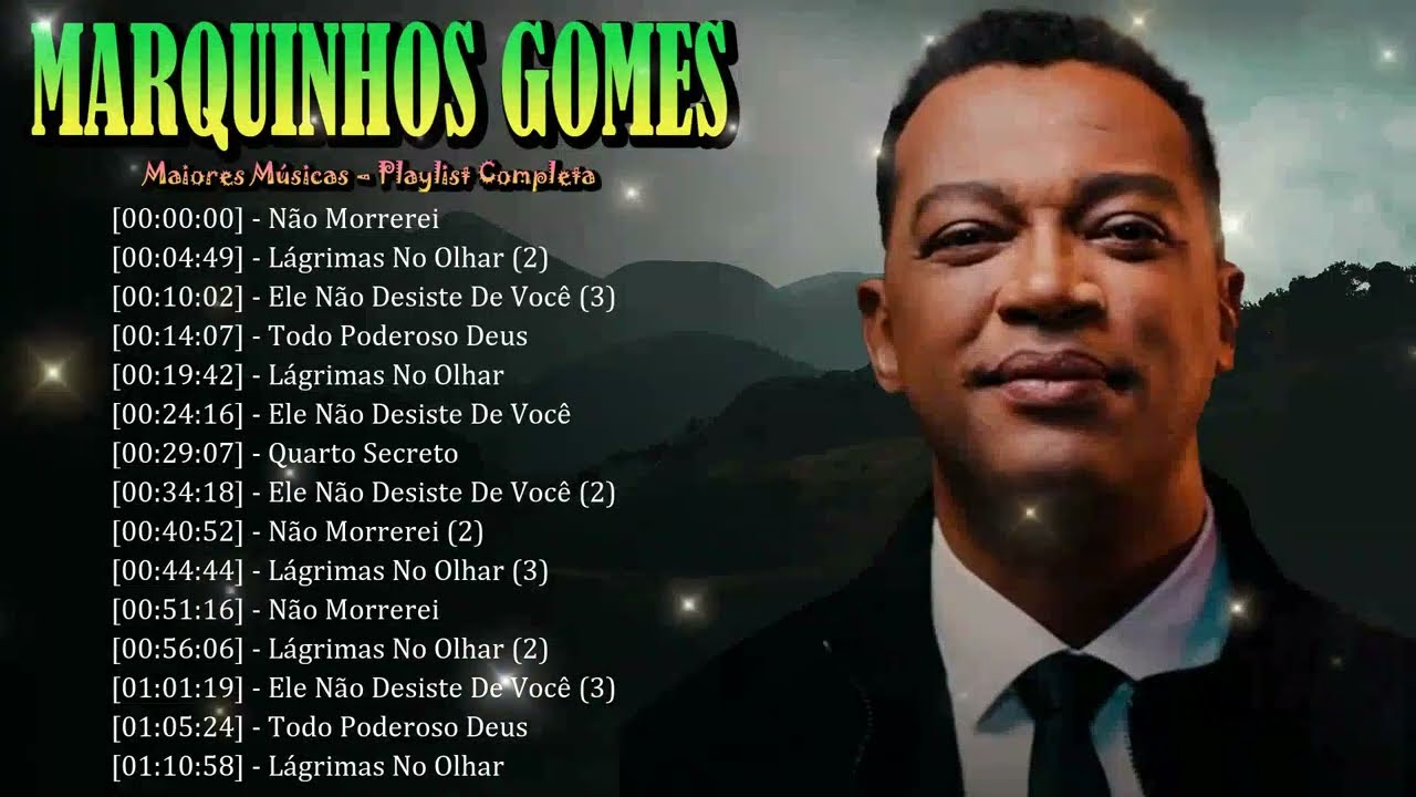 🌿🎼 Marquinhos Gomes - Música gospel que exalta o Senhor e leva esperança aos corações 🙌🌈