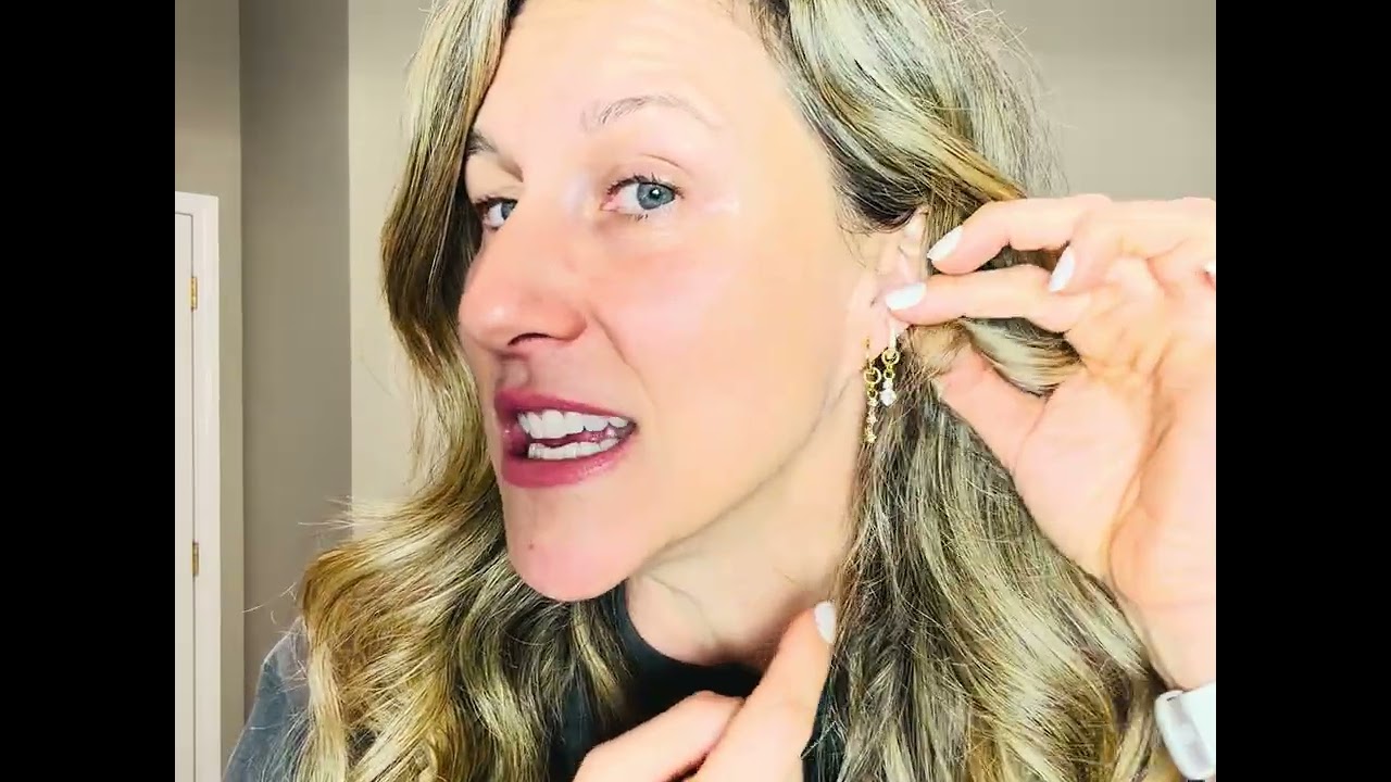 Beautiful Gold Plated Earring With Charms For So Many Styles