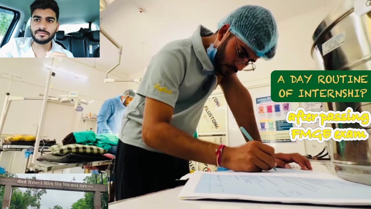A DAY ROUTINE OF INTERNSHIP AFTER PASSING FMGE EXAM | INDIAN MEDICAL COLLEGE INTERNSHIP LIFESTYLE 