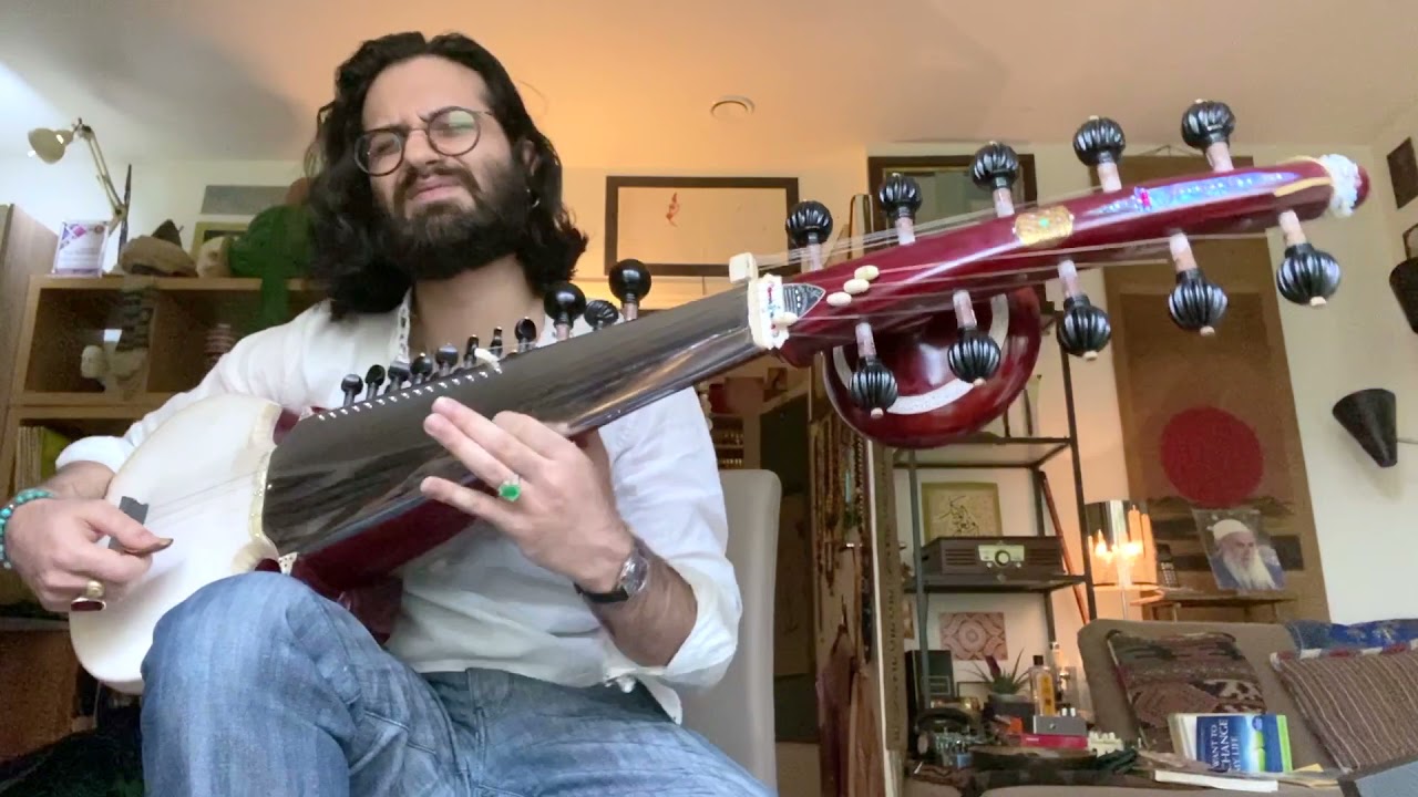 Zayn Mohammed - Unique 10 Peg 28 string Sarode by Naba