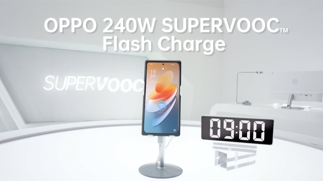 240 Вт SUPERVOOC Flash Charge | OPPO MWC 2022