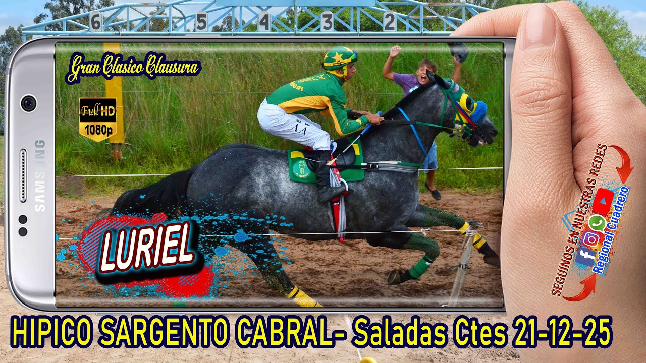 LURIEL-Gran Premio Clausura F1- Hipico Sargento Cabral- Saladas Ctes 21-12-25
