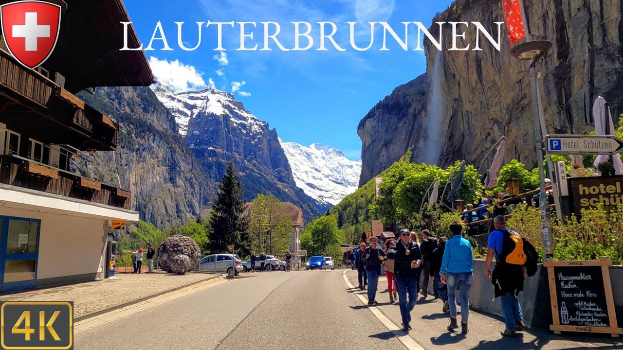 Driving Switzerland 🇨🇭 | Lauterbrunnen from Grindelwald 4K Scenic Drive