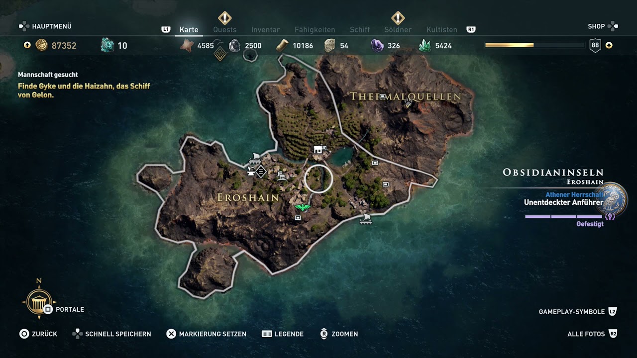 Assassine Creed Odyssey Problem Trophäe Hermes Homie