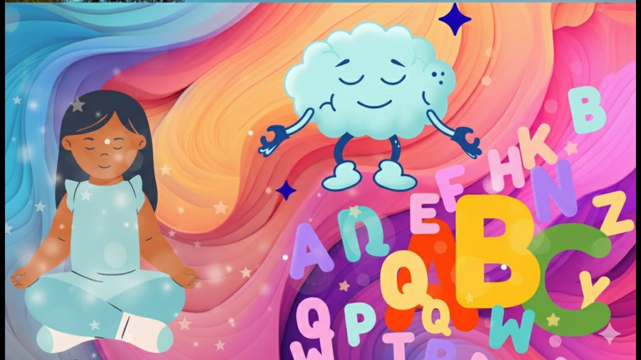 Calming Alphabet Montage For Sleep. Helping Babies, Children and Early learners to bed.