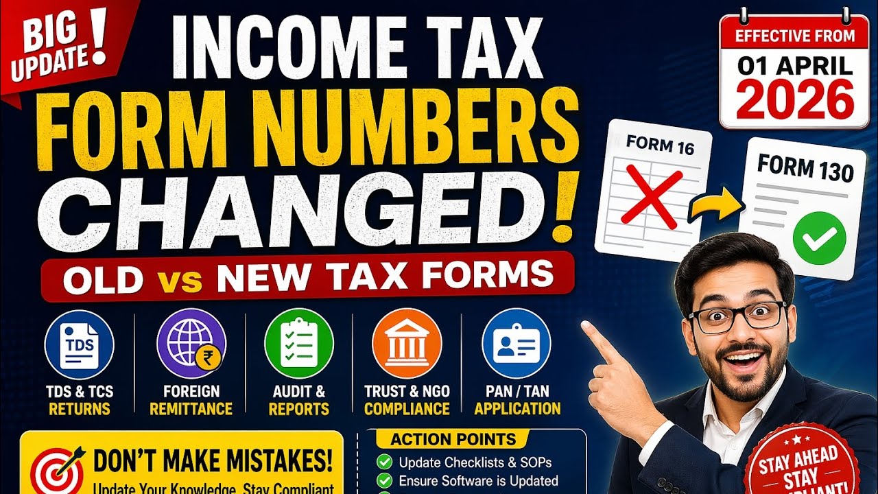 &ldquo;⚠️ New Income Tax Forms 2026 | Old vs New (Complete Guide)&rdquo;