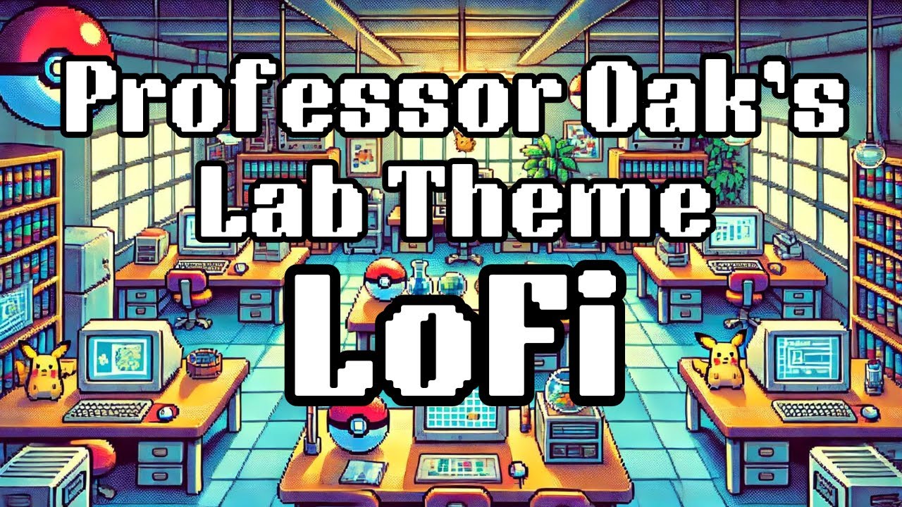 Professor Oak's Lab Theme LoFi | Pixel Hop / Chill Hop / LoFi