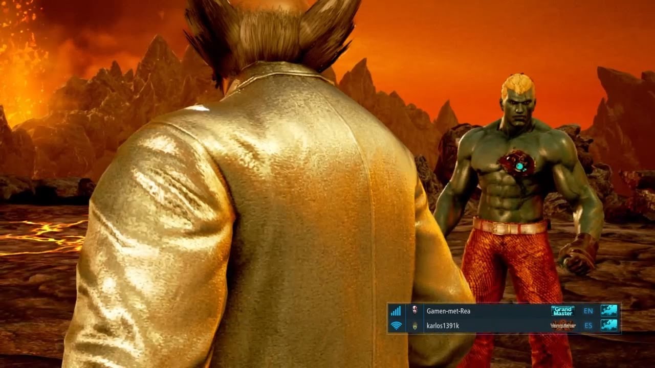 Karlos1391k Vanquisher Rank challenges Gamen met Rea (Online quick battle)