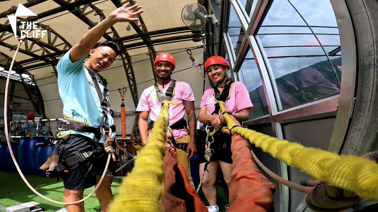WORLDS HIGHEST SWING|| A ROMANTIC BREAKFAST IN THE SKY CAFE ❤️ ||Dar lagyo my lord 😂😂