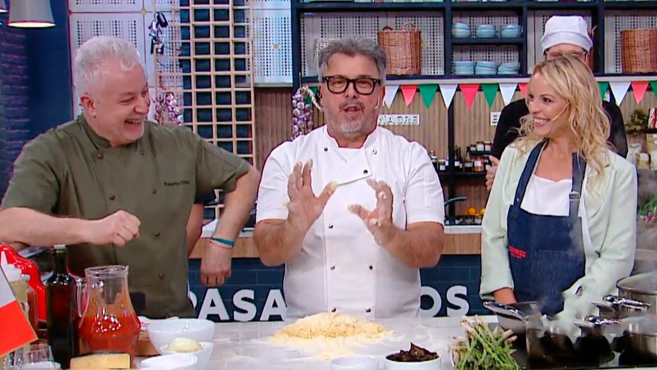 DONATO DE SANTIS CON UNA MASTERCLASS DE COCINA: ense&ntilde;&oacute; a hacer 