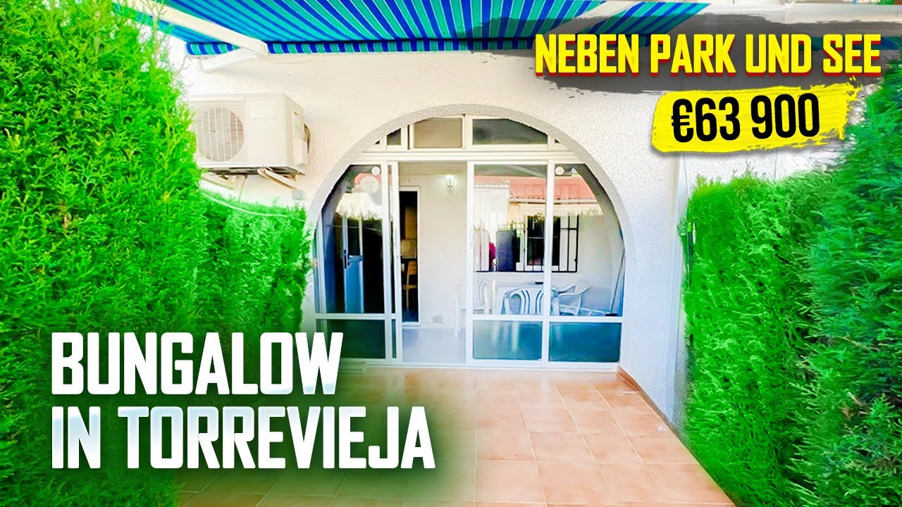Bungalow in Torrevieja neben Park und See | Alegria Immobilien