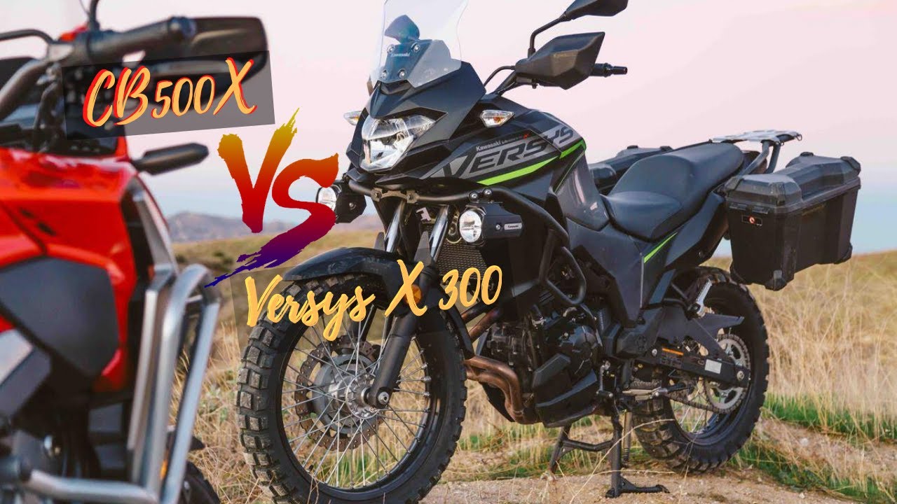 Honda CB500X 2020 года против Kawasaki Versys X 300