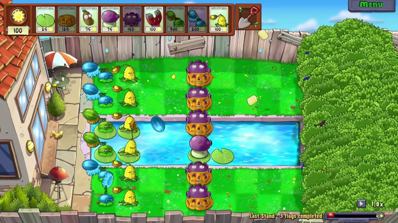 Plants Vs Zombies Replanted | Minigames: The Last Stand