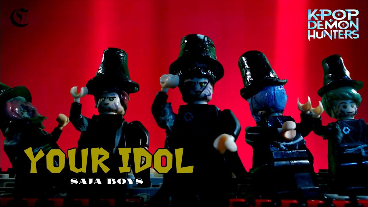 LEGO Saja Boys - Your Idol (STOPMOTION) from KPop Demon Hunters