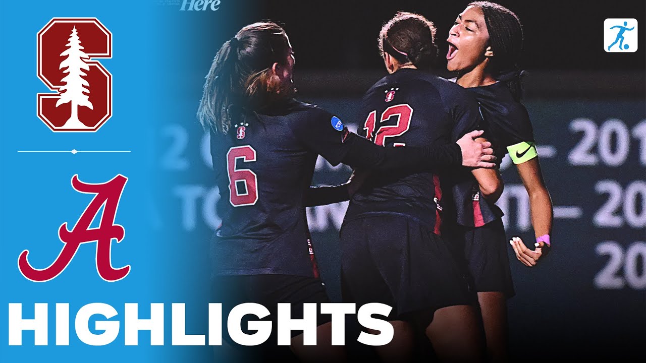 Stanford vs Alabama | NCAA College Women's Soccer | Highlights - November 21, 2025