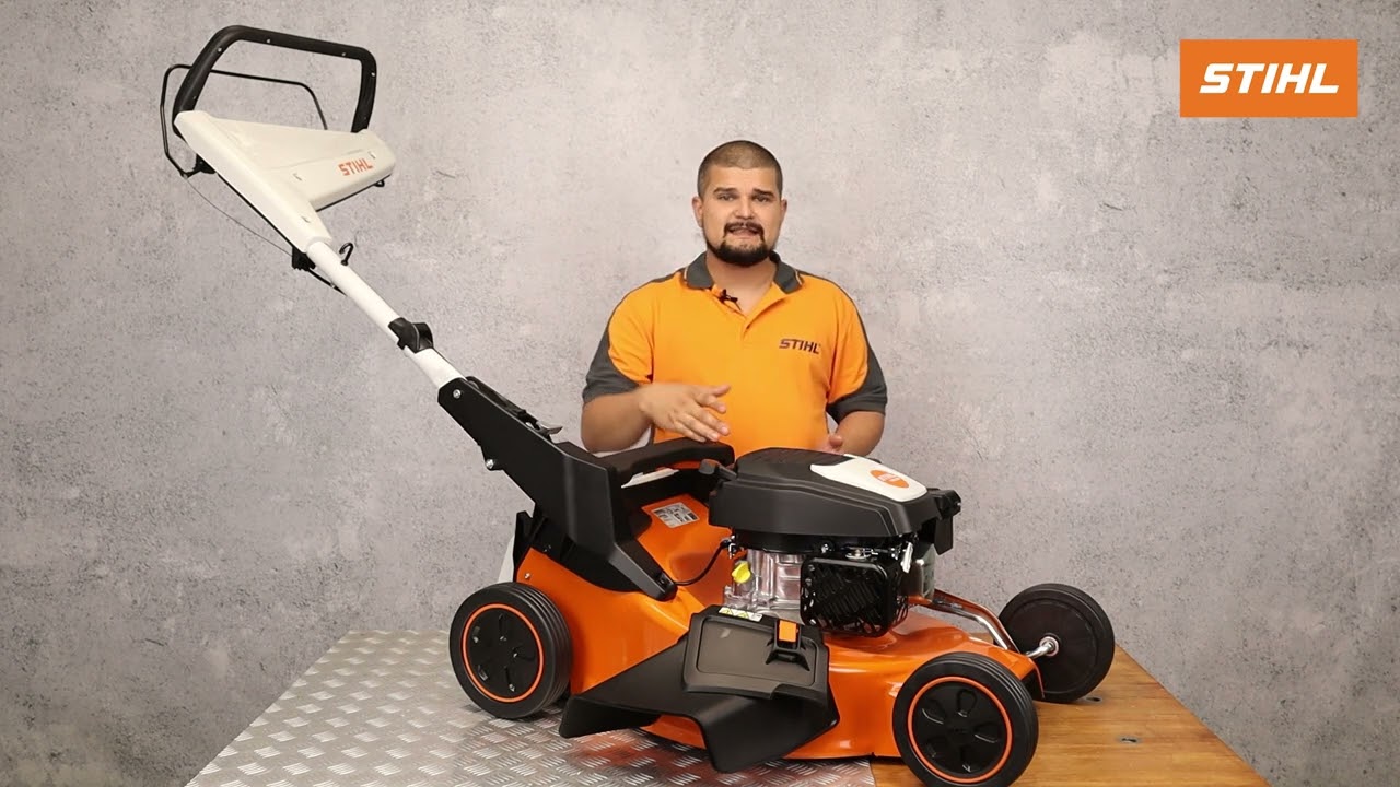 Газонокосарка бензинова несамохідна STIHL RM 253.3 (арт. WB220113405)