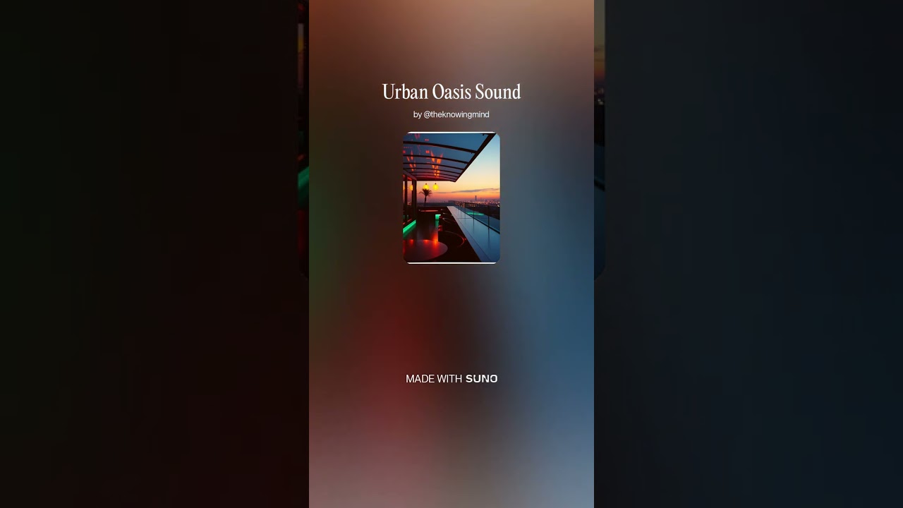 Urban Oasis Sound 1