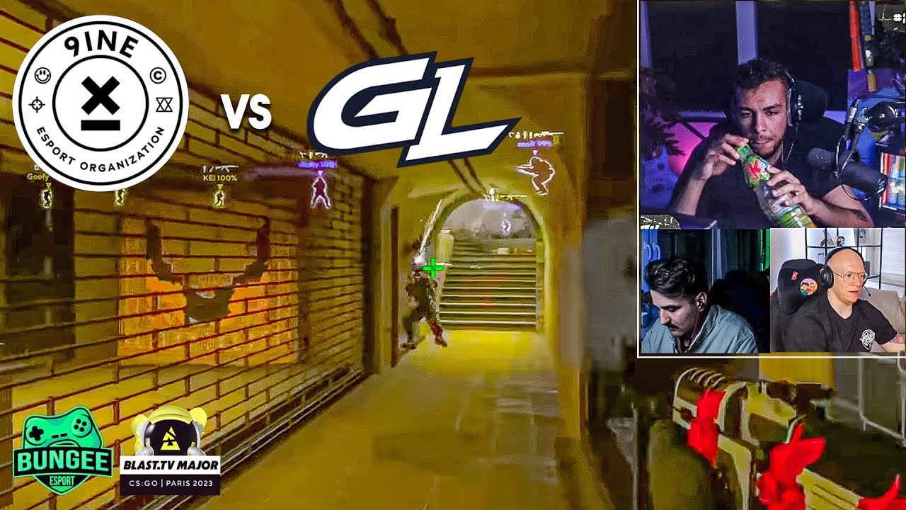 MERGHANI, BANDURA i MORK oglądają mecz 9INE vs Gamer Legion (Paris Blast Major)