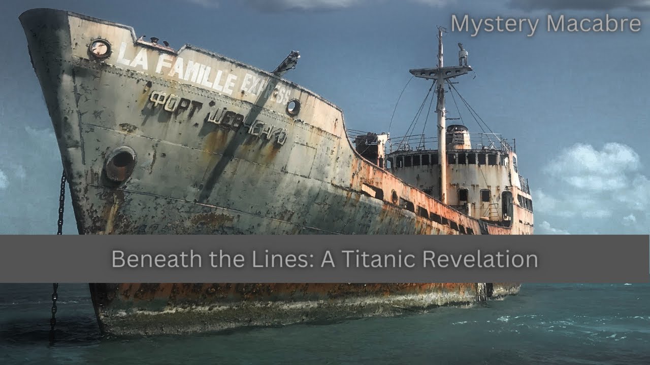 Beneath the Lines: A Titanic Revelation