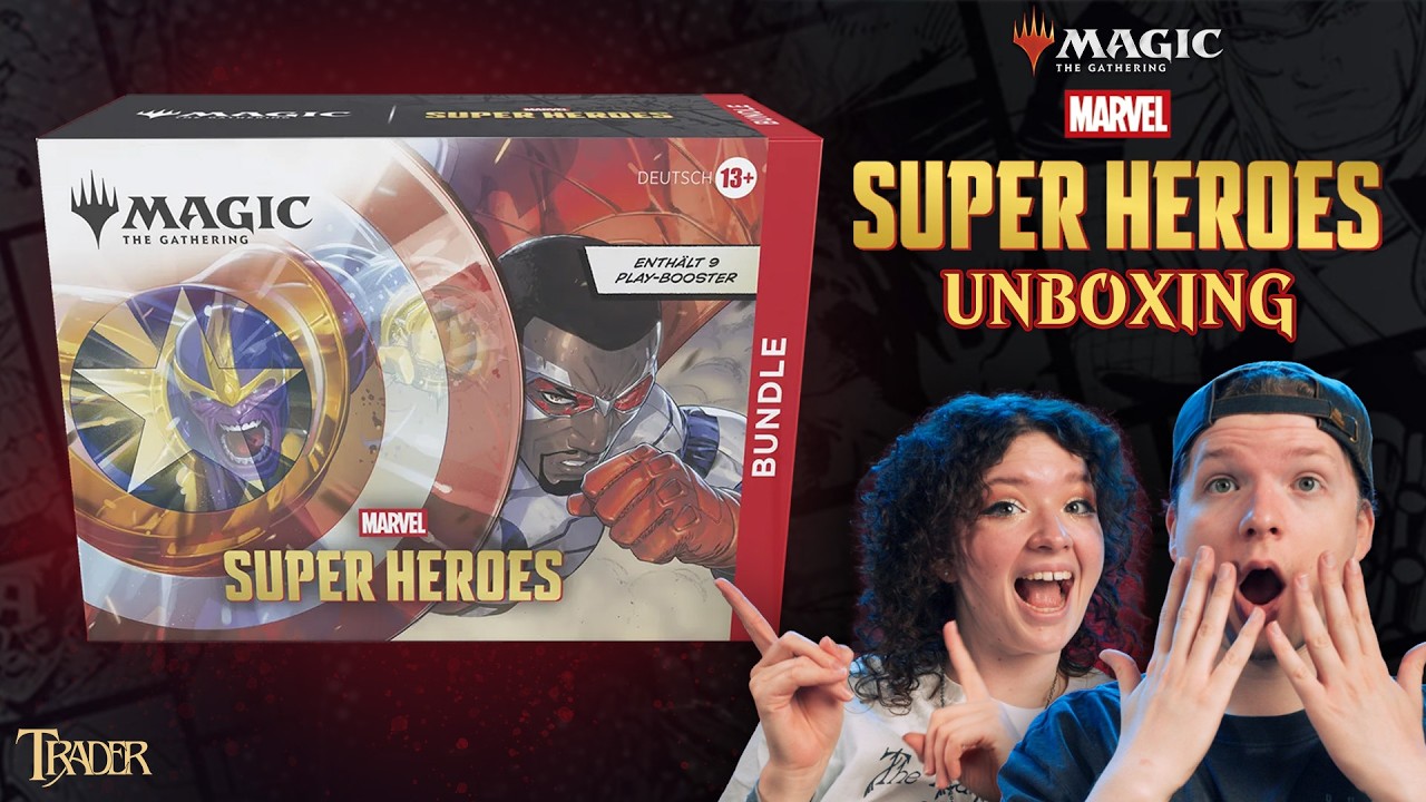MTG Marvel Super Heroes Bundle Opening | Magic the Gathering | Unboxing | Trader