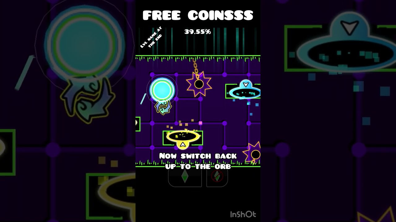 Even more FREE SILVER COINS!! (user coins) #geometrydash #gd #shorts