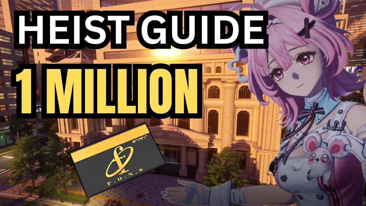 NevernessToEverness (NTE) Pink Paws Heist | SOLO GUIDE | 100K - 150K PER RUN | CONSISTENT | LOW RNG