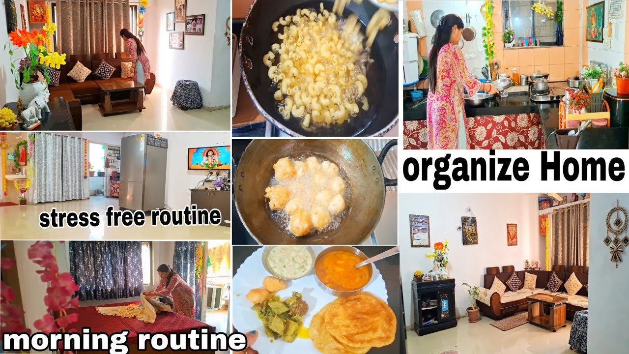 ✅️ Housewife daily morning  Productive routine, organize Home good habits Hemachandra vlg 