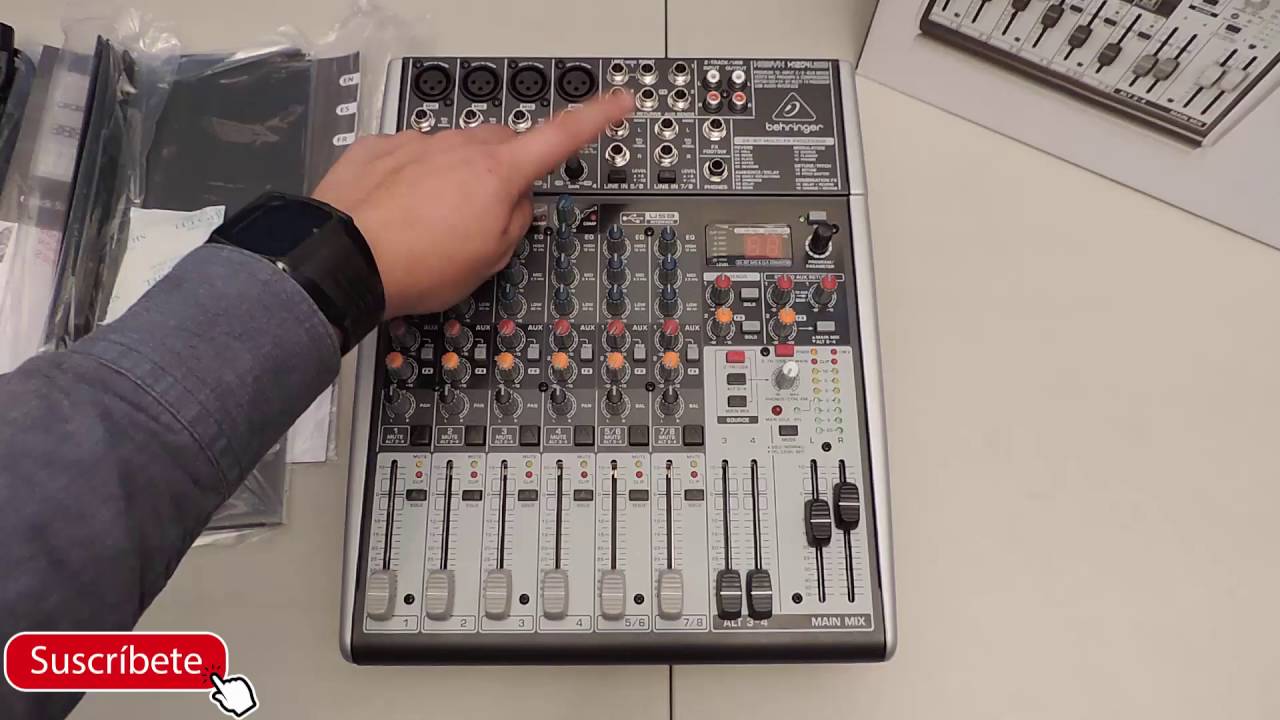 Unboxing: Behringer XENYX x1204 usb | primeras impresiones