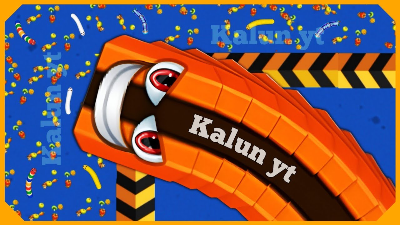 🐍WORMSZONE.IO | Giant Slither Snake Top 01 🏆 | Epic Worms Zone Biggest Snake Gameplay! | Kalun yt