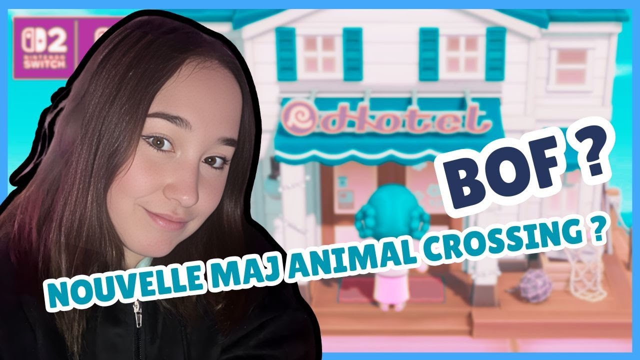 JE DECOUVRE LA MAJ ANIMAL CROSSING NEW HORIZON ! partie 1