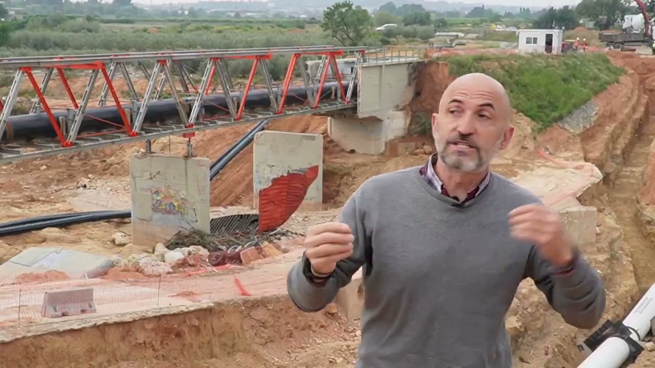 Avanza la reparación del Canal Júcar-Turia tras la DANA para garantizar el agua en València