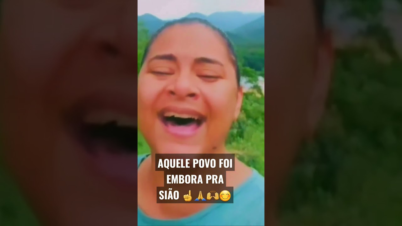 AQUELE POVO FOI EMBORA PRA SI&Atilde;O ☝🙏🙌😊🎶 #povodedeus #si&atilde;o #musicagospel