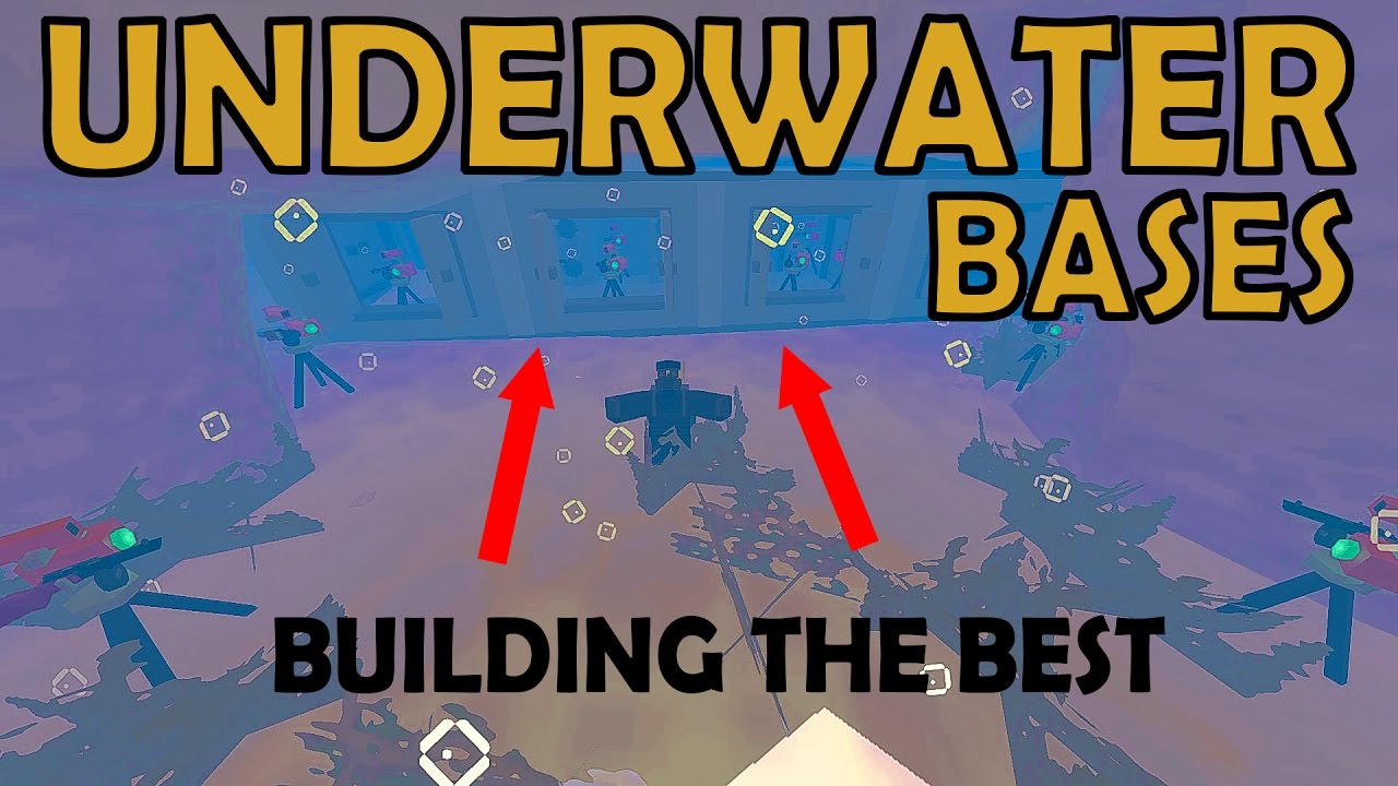 UNTURNED - Best Underwater Bases - How and Where to Build - Complete Tutorial (Unturned 3.18.7+)