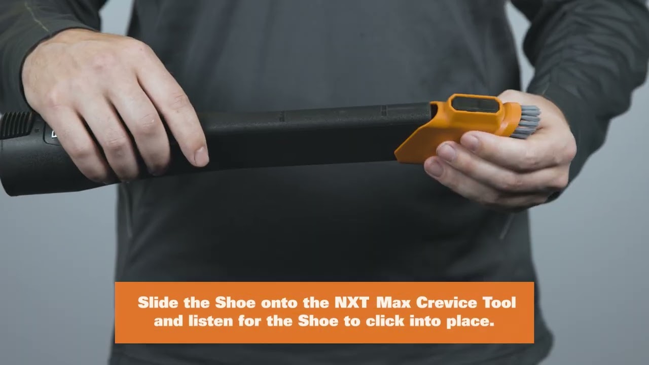 RIDGID NXT Max Crevice Tool and Shoes
