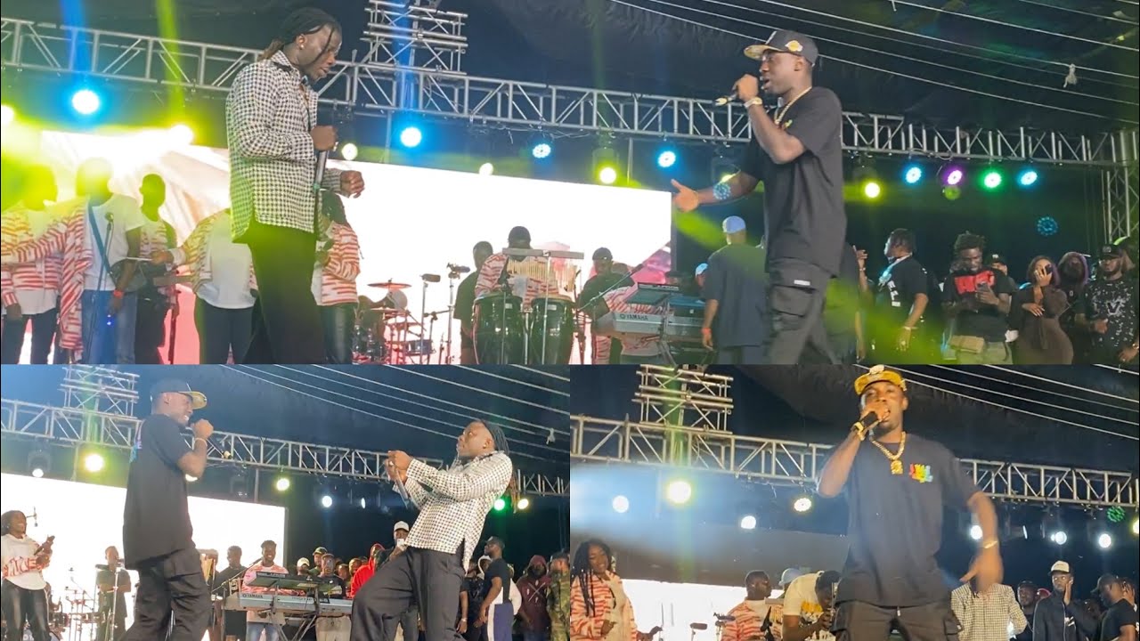 Moment Criss Waddle Mentioned Stonebwoy As His Brother, Fans Chant “Biegya”+Talks About SM & AMG🙌🏾