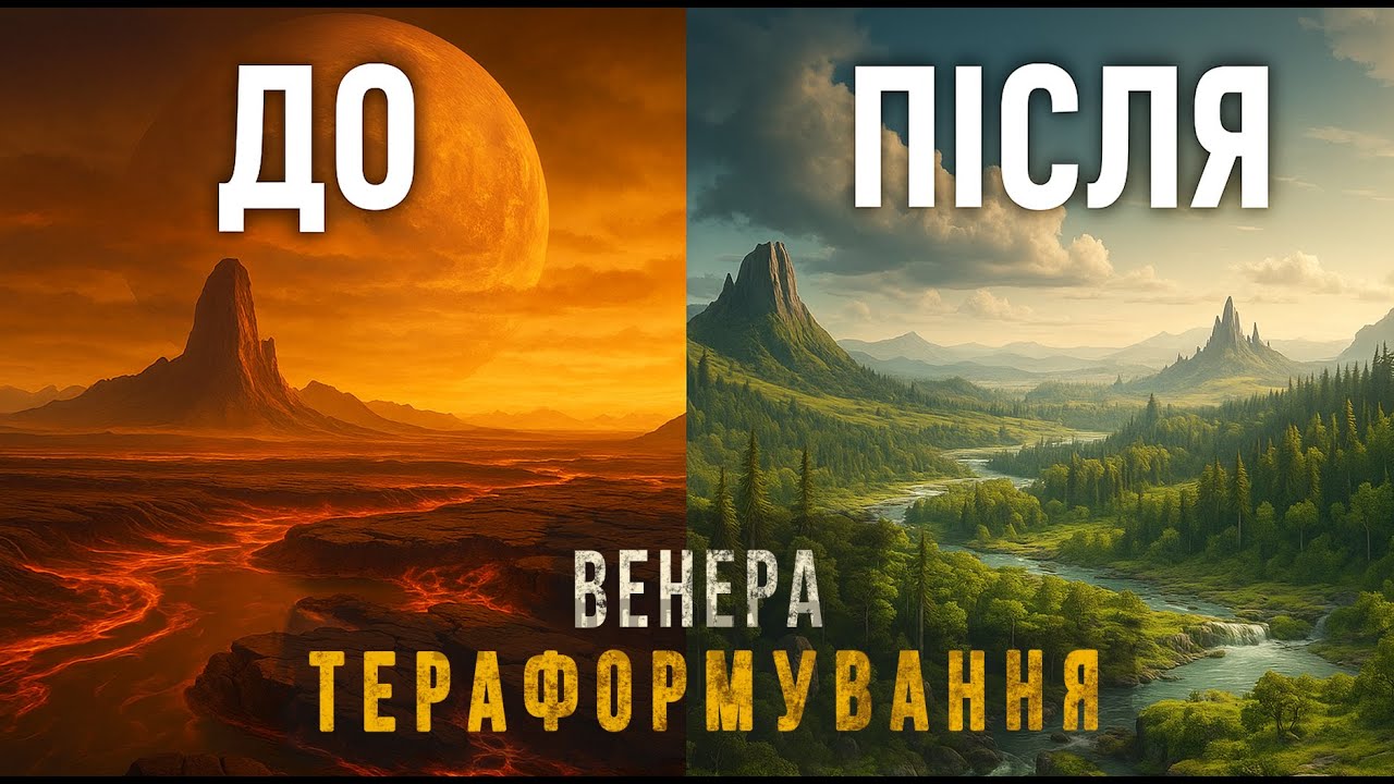 Як зробити Венеру придатною для життя? Космос Українською