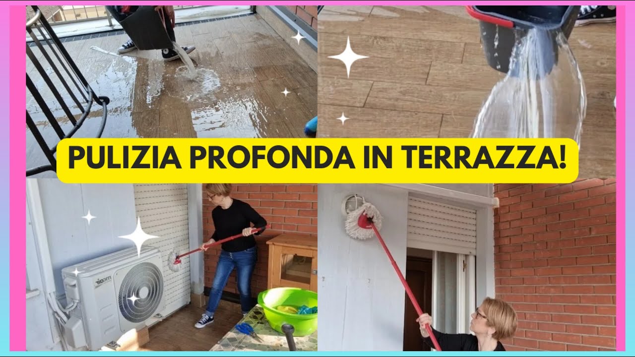 PULIZIA  PROFONDA IN TERRAZZA/MAKEOVER/ARIA DI PRIMAVERA💐