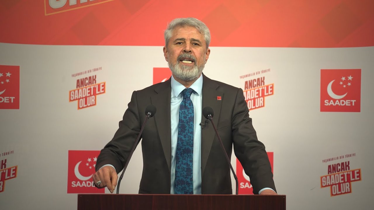 Genel Başkan Yardımcımız Mustafa Yılmaz, basın açıklaması gerçekleştiriyor.