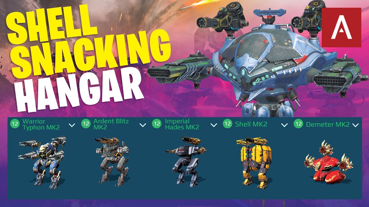 War Robots - &ldquo;SHELL SNACKING&rdquo; Dream Hangar Episode 77 WR Max Gameplay