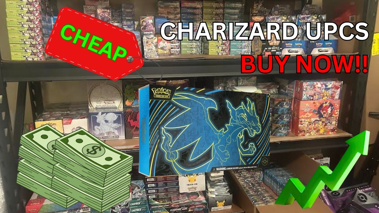 BUY NOW! Pokemon Charizard UPCs Are RIDICULOUSLY UNDERPRICED