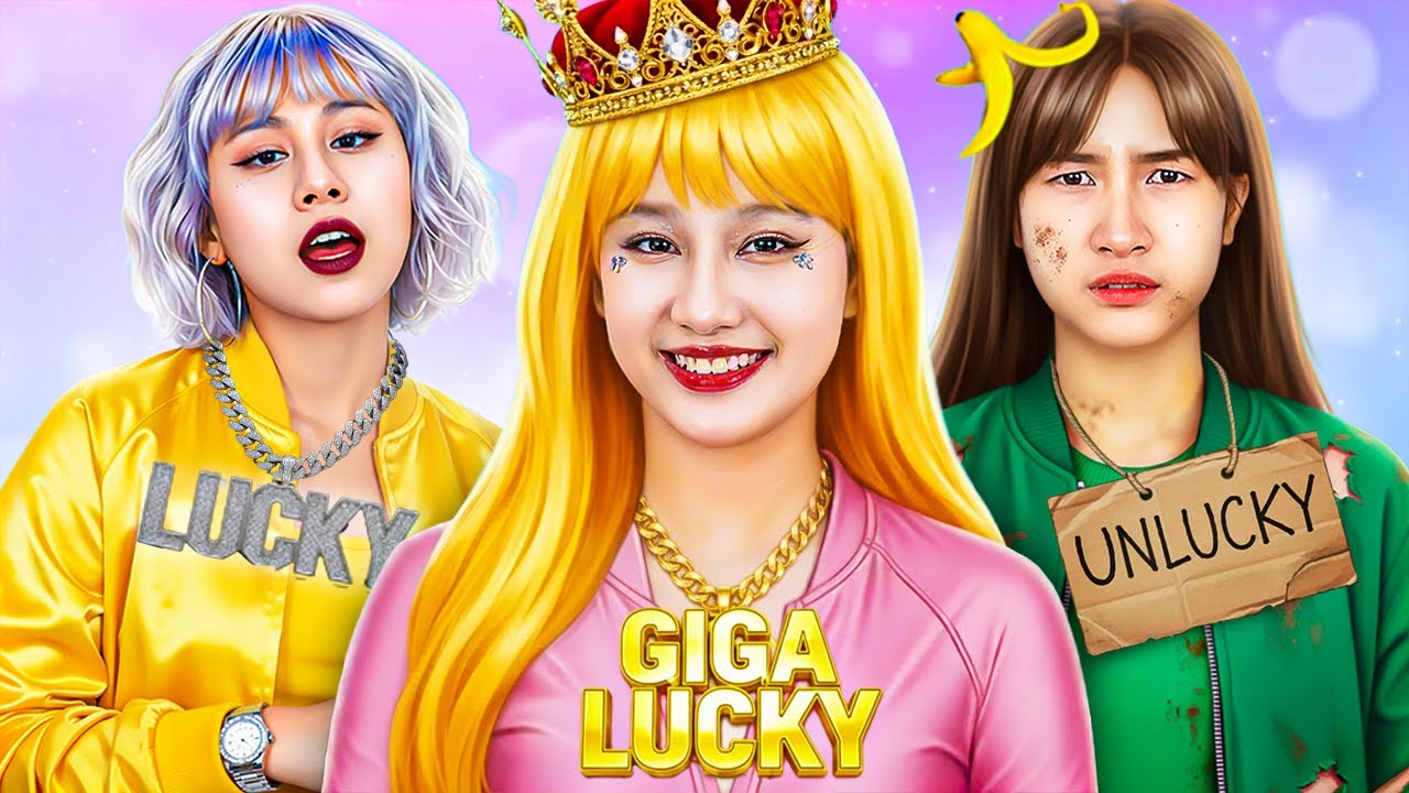 Unlucky Vs Lucky Vs Giga Lucky Student! Who Is The Best?
