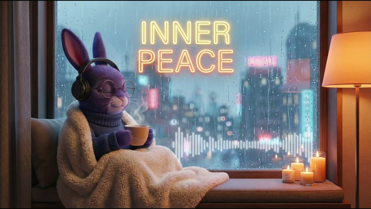 pov: it's raining and you finally feel okay 🌙 Soft Jazzy Lofi | 總算能好好喘口氣了：接住你所有疲憊與焦慮的溫柔雨夜 BGM